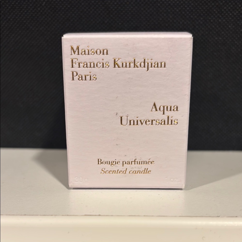 Maison Francis Kurkdjian mini candle